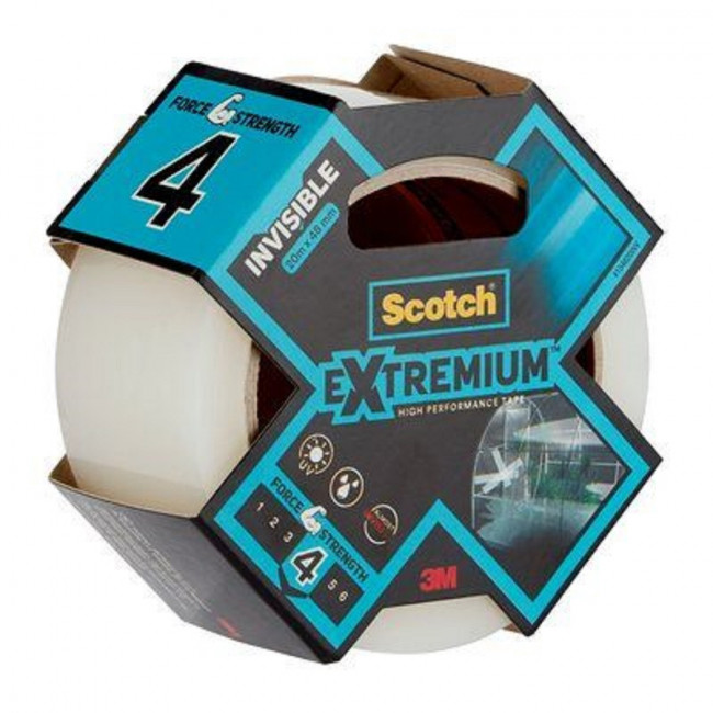 CINTA ADHESIVA TRANSPARENTE SCOTCH EXTREMIUM. RESISTENTE A UV - 3M