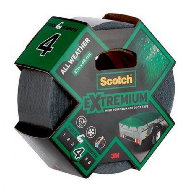 CINTA AMERICANA EXTERIOR SCOTCH EXTREMIUM. CINTA TEXTIL REFORZADA. REPARACIONES DE TAREAS PESADAS - 3M