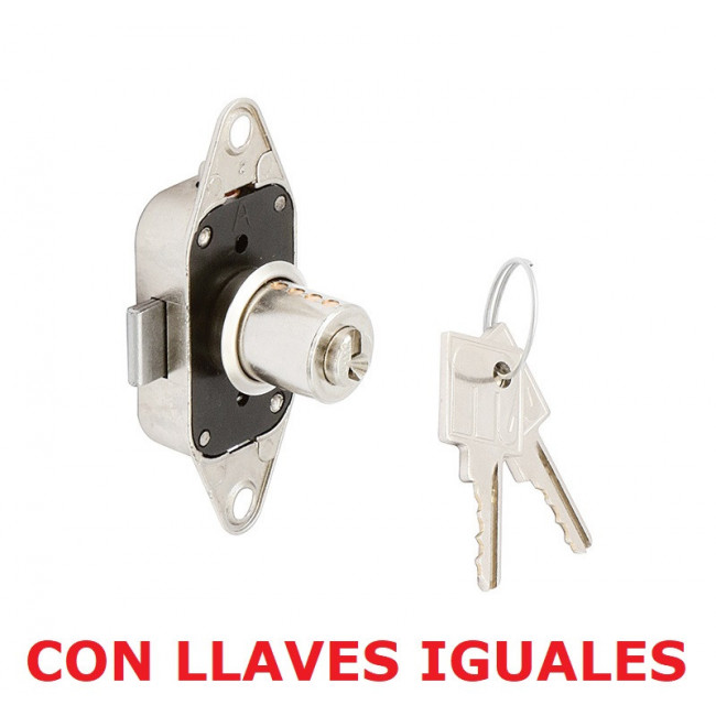 CERRADURA FALLEBA DE BOMBILLO CON LLAVES IGUALES