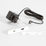 MÓDULO DE CONEXIÓN USB PARA EMBUTIR KALO 1XUSB-A. TERMOPLÁSTICO. BLANCO. TRANSFORMADOR INCLUIDO