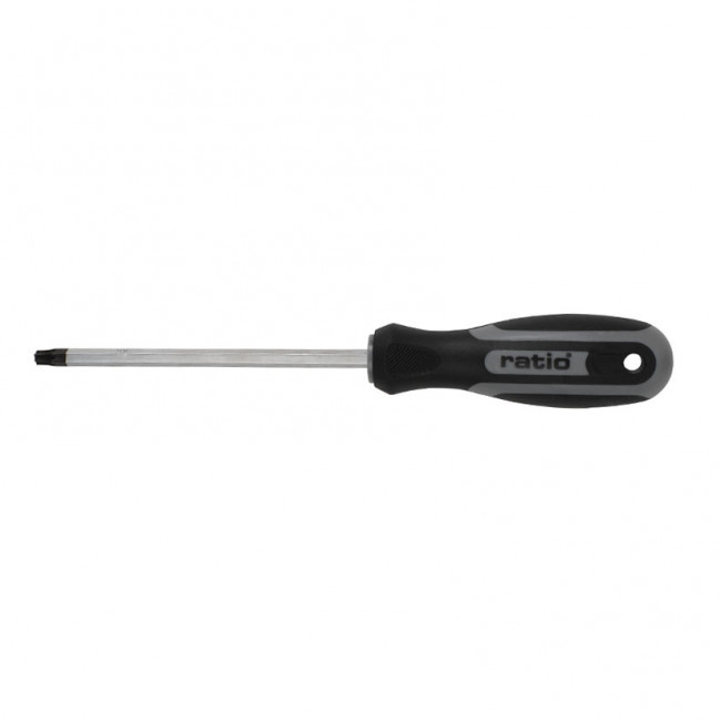 DESTORNILLADOR TORX T-30. VARILLA HEXAGONAL. MANGO BICOLOR - RATIO