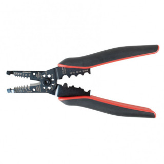 ALICATE PELACABLES Y TERMINALES. ACERO SK5. MANGOS BIMATERIAL. PELADO DE CABLES Y CORTE - RATIO