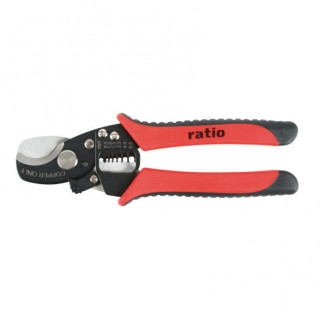 ALICATE CORTA-PELACABLES. ACERO SK5. MANGO BIMATERIAL. PARA CABLE - RATIO