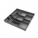 CUBERTERO MODULAR. ALUMINIO. PARA CAJÓN. ANTRACITA. 2 O MÁS PIEZAS