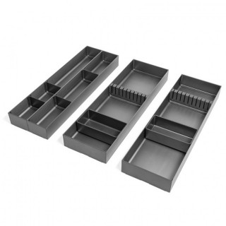 CUBERTERO MODULAR. ALUMINIO. PARA CAJÓN. ANTRACITA. 2 O MÁS PIEZAS 2