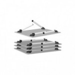 PATA PLEGABLE FLEXO.4 H710 Ø50 CROMO