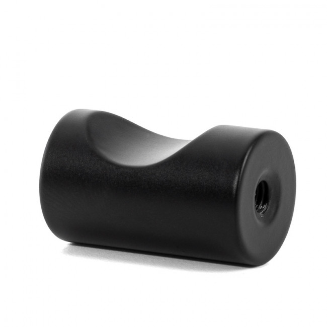 POMO ACERO INOXIDABLE GUSTA Ø15 NEGRO MATE