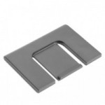 TAPA PARA BISAGRA KIMANA SKIN PUERTA ABATIBLE ANTRACITA - ITALIANA FERRAMENTA