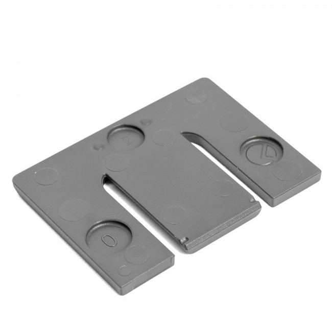TAPA PARA BISAGRA KIMANA SKIN PUERTA ABATIBLE ANTRACITA - ITALIANA FERRAMENTA