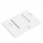 TAPA PARA MUEBLE DE BISAGRA ABATIBLE BLANCA - ITALIANA FERRAMENTA