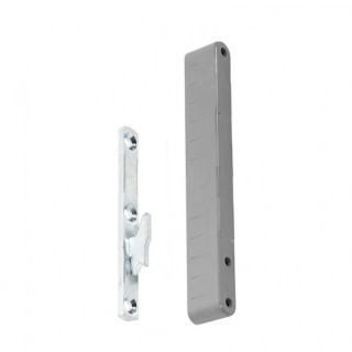 COLGADOR OCULTO REGULABLE SIN TETÓN ATC301. ACERO/NILÓN. ZINCADO. CARGA MÁXIMA 80KG. PARA MUEBLES SUSPENDIDOS. ESPESOR M
