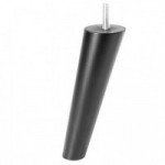 PATA MADERA CONICA INCLIN. H150 M8 NEGRO PATA MADERA CONICA INCLIN. H150 M8 NEGRO