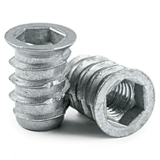 TUERCA EMBUTIR C/ALLEN M8-15 Ø12 ZAMAK 2