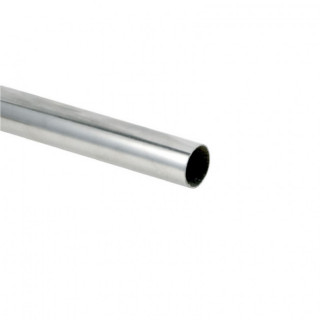TUBO REDONDO PARA ARMARIO. BARRA DE 3 METROS Y DIÁMETRO 16 MM. ACABADO CROMADO. MODELO STOR