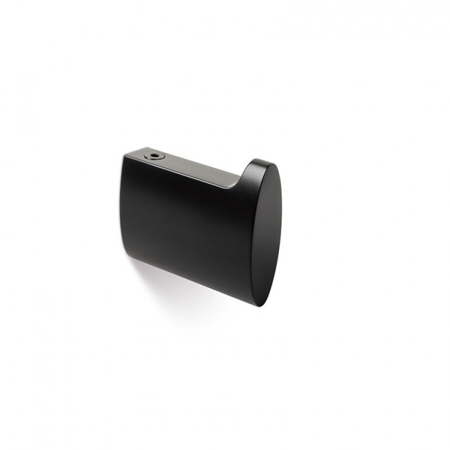 PERCHA DE PARED TAKK OVALADO NEGRO MATE - VIEFE