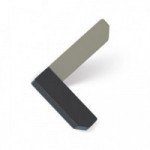 PERCHA DE PUERTA CORNER 101X67 GRIS Y GRIS MUSGO - VIEFE