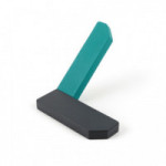 PERCHA PARA PUERTA CORNER 101X67 GRIS Y TURQUESA - VIEFE