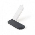 PERCHA CORNER 101X67 GRIS Y BLANCO - VIEFE
