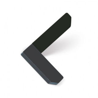 PERCHA CORNER 110X67 GRIS Y NEGRO - VIEFE