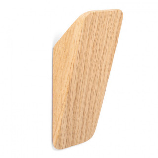 PERCHA DE PARED DE MADERA ROBLE NATURAL CON ADHESIVO 3M - VIEFE