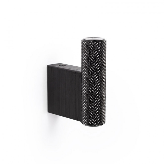 PERCHA GRAF 14X42X50 NEGRO CEPILLADO - VIEFE