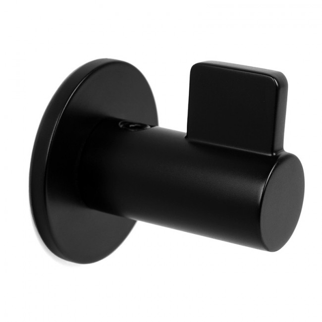PERCHA DE PARED NEGRO MATE - VIEFE
