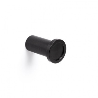 PERCHA ROUND d28 NEGRO CEPILLADO