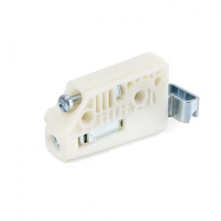 COLGADOR ARMARIO 806. MONTAJE DIRECTO. ABS ACERO. IZQUIERDA. BLANCO ZINCADO. CARGA MÁXIMA 100 KG/PAR 2