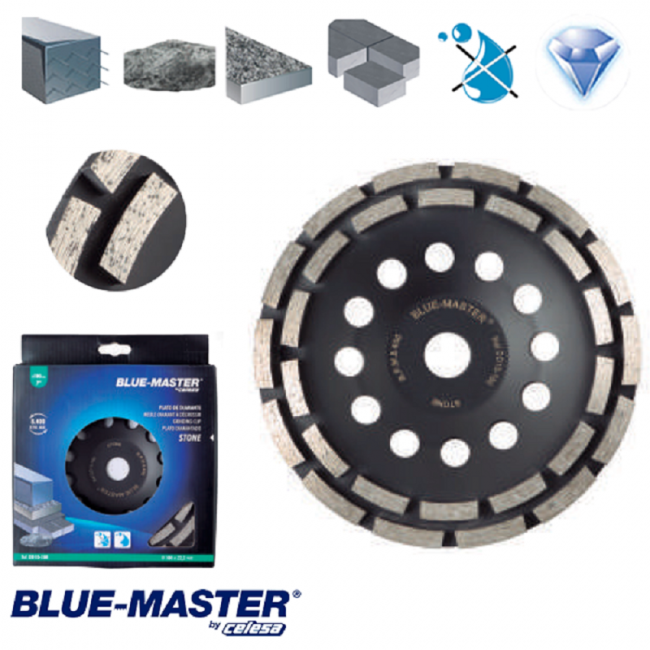 DISCO DE DESBASTE DIAMANTADO 125 MM UNIVERSAL STONE
