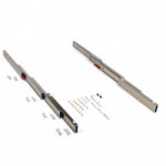 SISTEMA EXTENSIBLE 411/78.1100.25 R. ALUMINIO. EFECTO INOX. PARA MESA PENÍNSULA. CAPACIDAD 60KG - ATIM