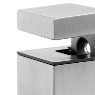 SOPORTE DE ESTANTE KUADRO 30X30 PLOMO 2