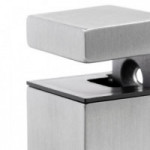 SOPORTE DE ESTANTE KUADRO 30X30 PLOMO