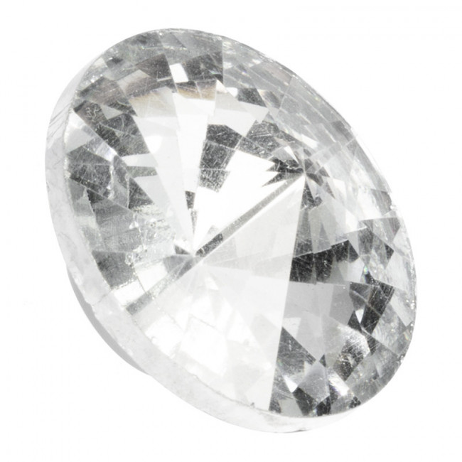 BOTON CRISTAL DIAMOND CONICO Ø25