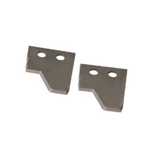CUCHILLA DE REPUESTO. CHAPA DE ACERO. ZINCADO. PARA ESTABILIZADOR DE MESA. DIÁMETRO 22-30MM
