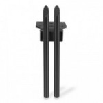 PATA METAL TEN H120 NEGRO MATE H.TOTAL 170 PATA METAL TEN H120 NEGRO MATE H.TOTAL 170