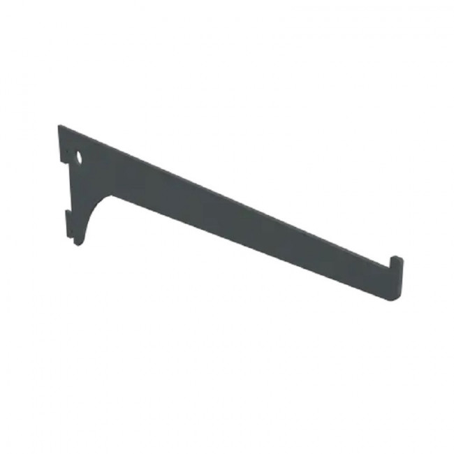 CARTELA SIMPLE PARA SISTEMA BASIC 300 MM ANTRACITA VELANO