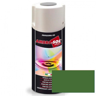 SPRAY ACRÍLICO EN AEROSOL. ACRÍLICA. BRILLO. VERDE HIERBA RAL 6010. 400 ML - AMBROSOL