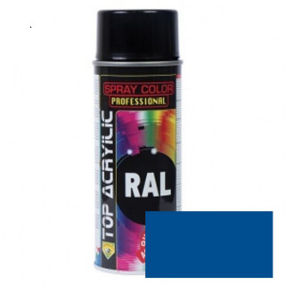 SPRAY ACRÍLICO MATE. AEROSOL. RAL 5010. 400 ML - TOP ACRYLIC