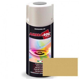 SPRAY ACRÍLICO MATE. RAL 1002. AMARILLO ARENA. 400ML - AMBROSOL