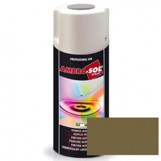 SPRAY ACRILICO MATE RAL-7008 400ml GRIS CAQUI