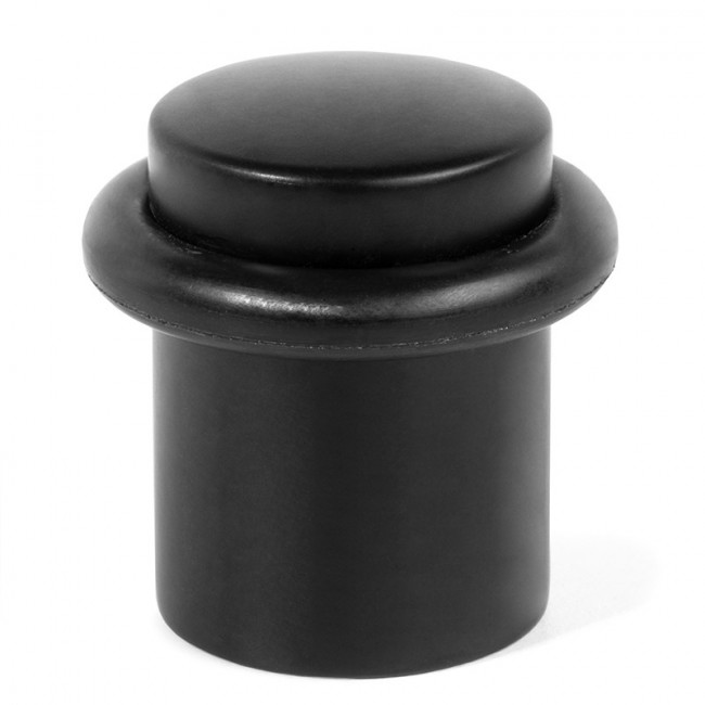 TOPE PUERTA INOX304 d22 H30 NEGRO MATE