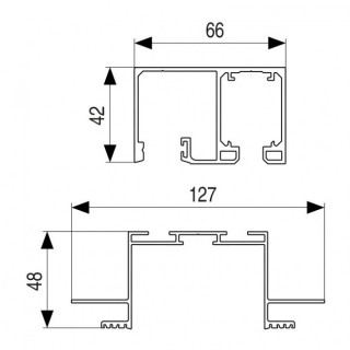 CARCASA SUPERIOR ALUMINIO FRONT TOP 6M 1036 2