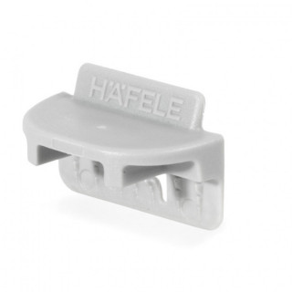 HERRAJE DE UNIÓN PARA TRASERA IXCONNECT. PLÁSTICO. SIN . GRIS. INSERCIÓN EN RANURA. ESPESOR 12MM - HAFELE