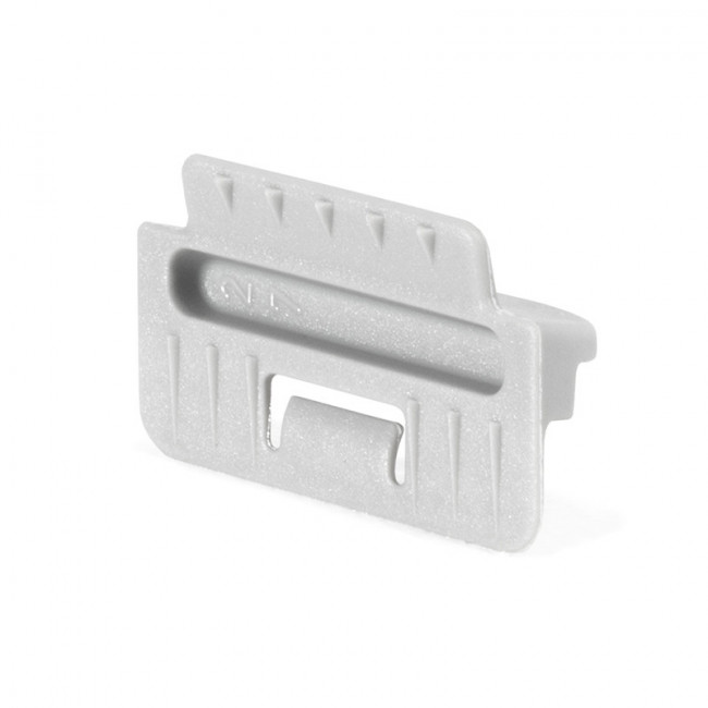 HERRAJE DE UNIÓN PARA TRASERA IXCONNECT. PLÁSTICO. SIN . GRIS. INSERCIÓN EN RANURA. ESPESOR 12MM - HAFELE