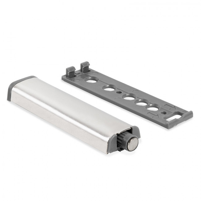 CIERRE MAGNETICO SOLAPAR PULLY L45 NIQUEL INCLUYE IMAN Y TORNILLO