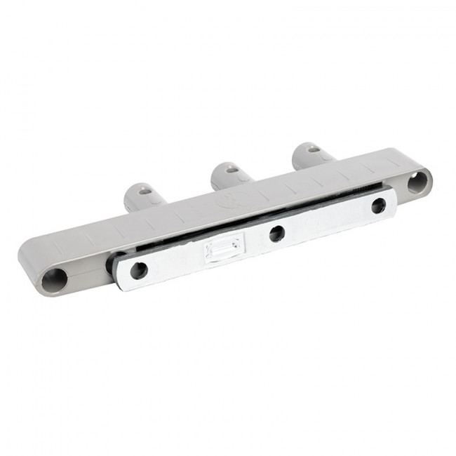 COLGADOR OCULTO CON TETONES ATC302. ZINCADO. ACERO Y NILÓN. ESPESOR MÍNIMO 18MM