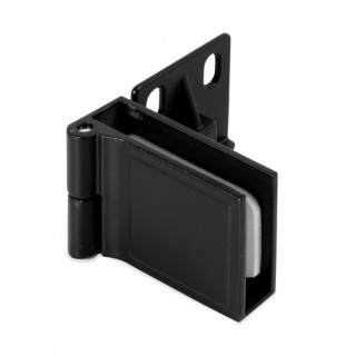 BISAGRA PUERTA DE CRISTAL INTERIOR NEGRO 2