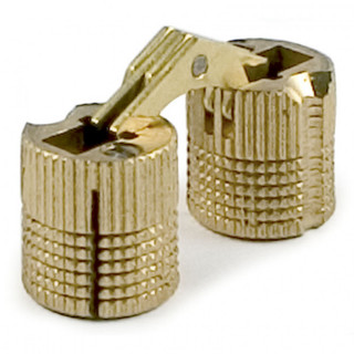 BISAGRA OCULTA REDONDA DE LATÓN 12 MM TECNO