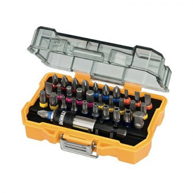 JUEGO 32 PIEZAS DEWALT TOUGHCASE