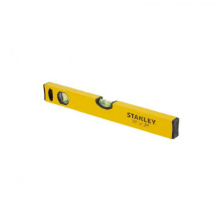 NIVEL TUBULAR MANUAL CLASSIC. PLÁSTICO RESISTENTE. NEGRO. LONGITUD - STANLEY